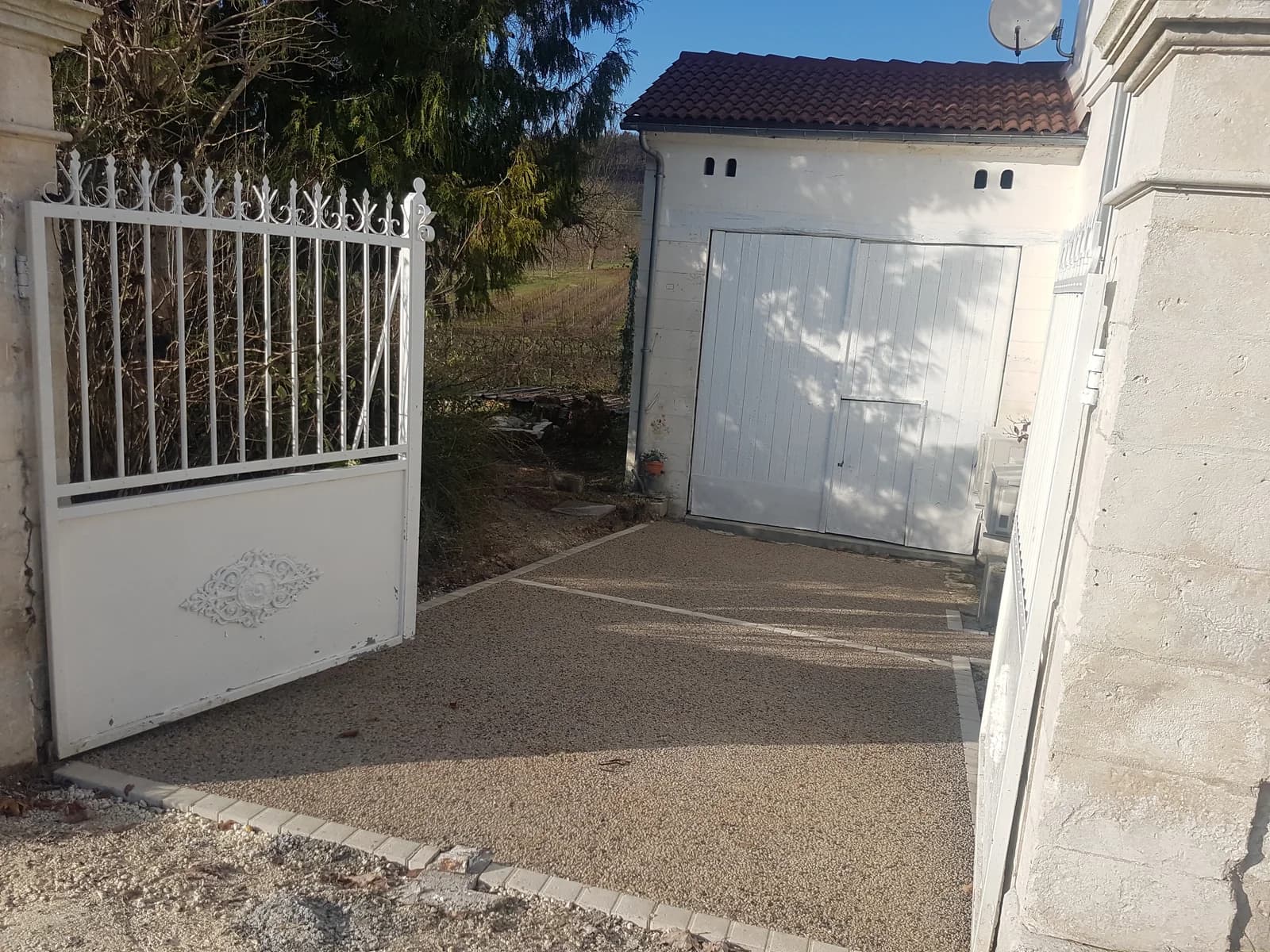 Accès et revêtement de sol